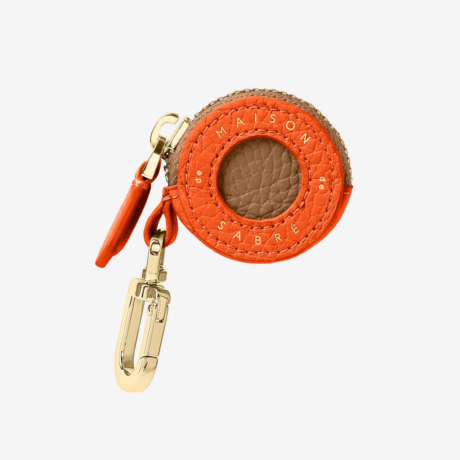 The AirTag Charm - Manhattan Sandstone – MAISON de SABRÉ