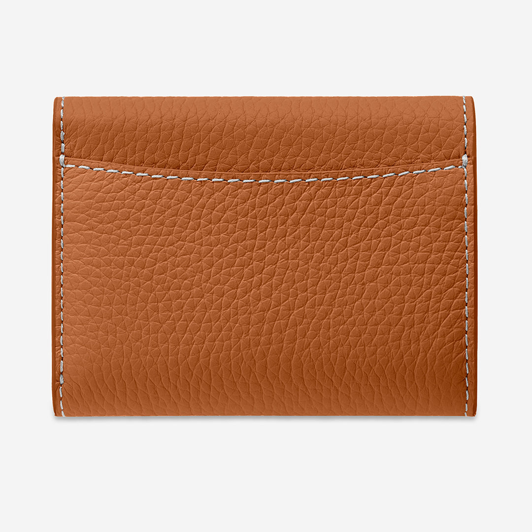 The Trifold Wallet - Pecan Nude