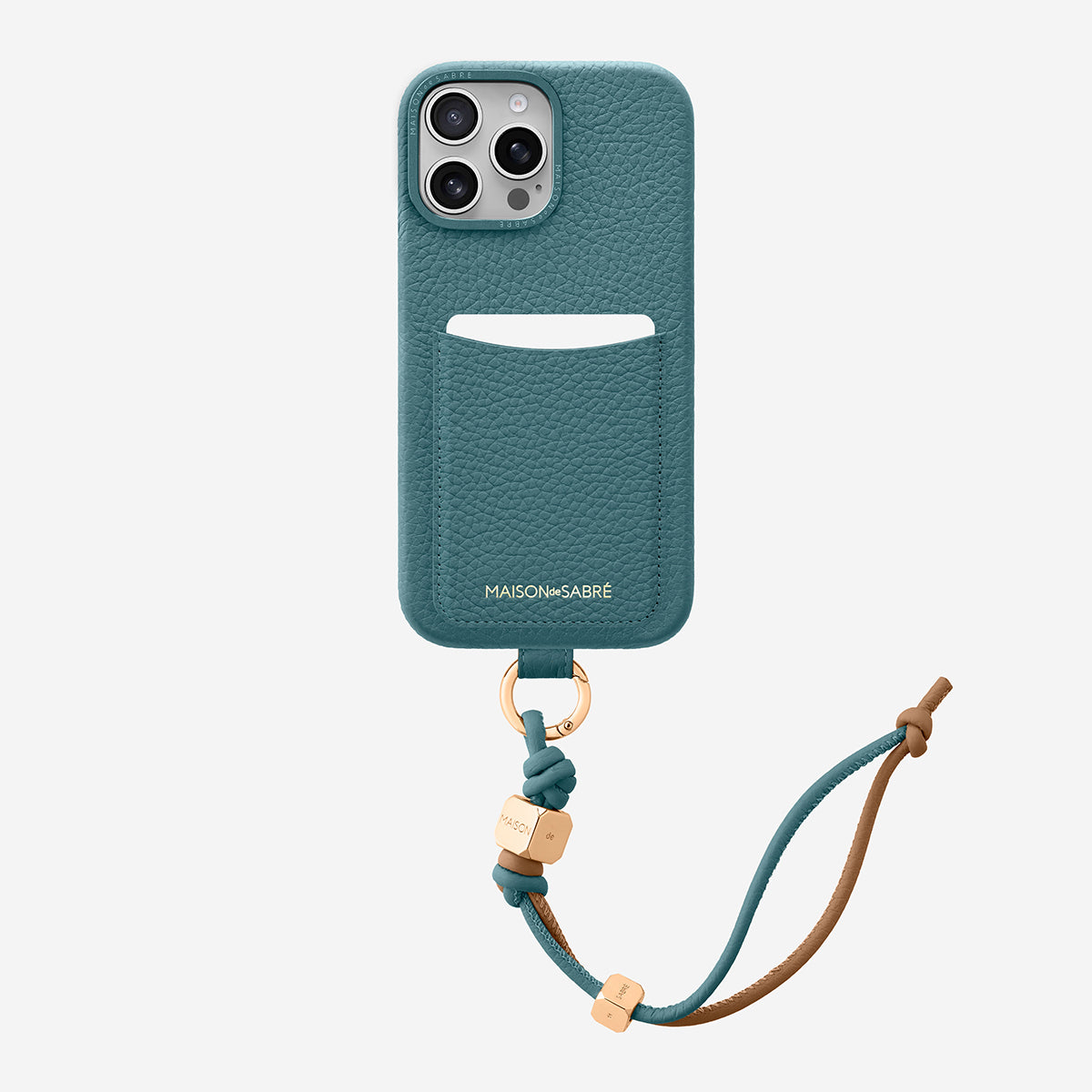 The Wristlet Phone Case iPhone 16 Pro Max - Bondi Blue