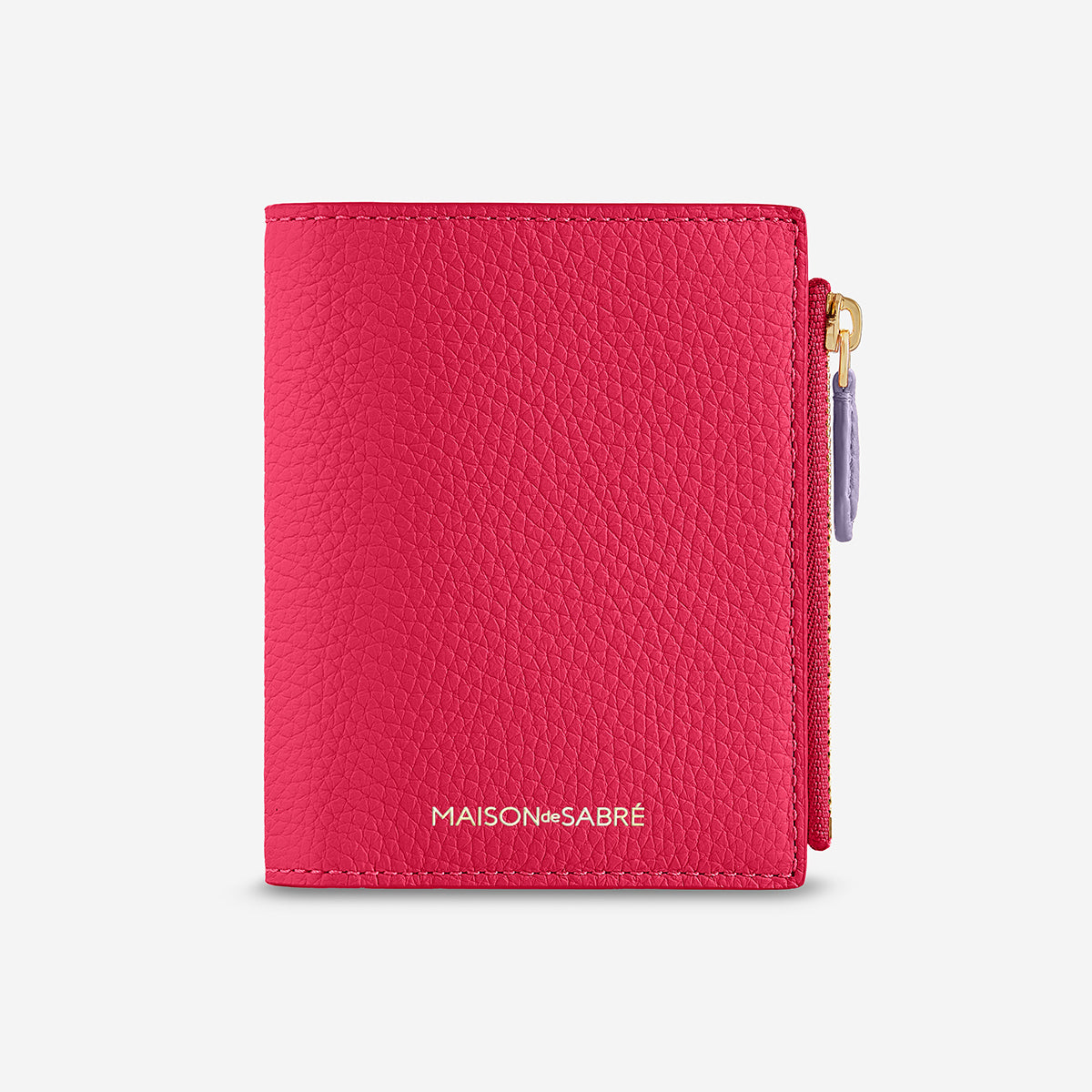 リラクゼーショングッズ Bifold Wallet Stylish & Practical The Bifold Wallet - Fuchsia Lavender – MAISON de SABRÉ