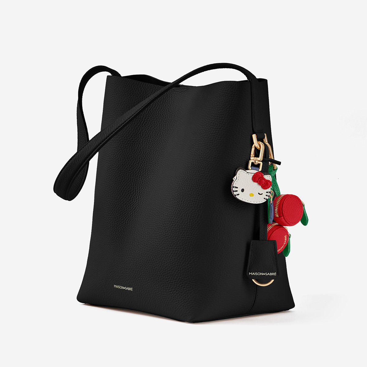 The Bucket Soft Tote - Rouge Noir
