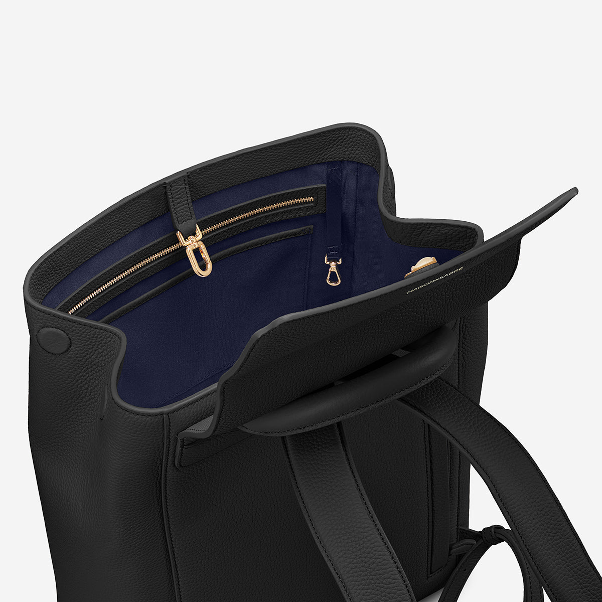 The Medium Soft Backpack - Black Caviar