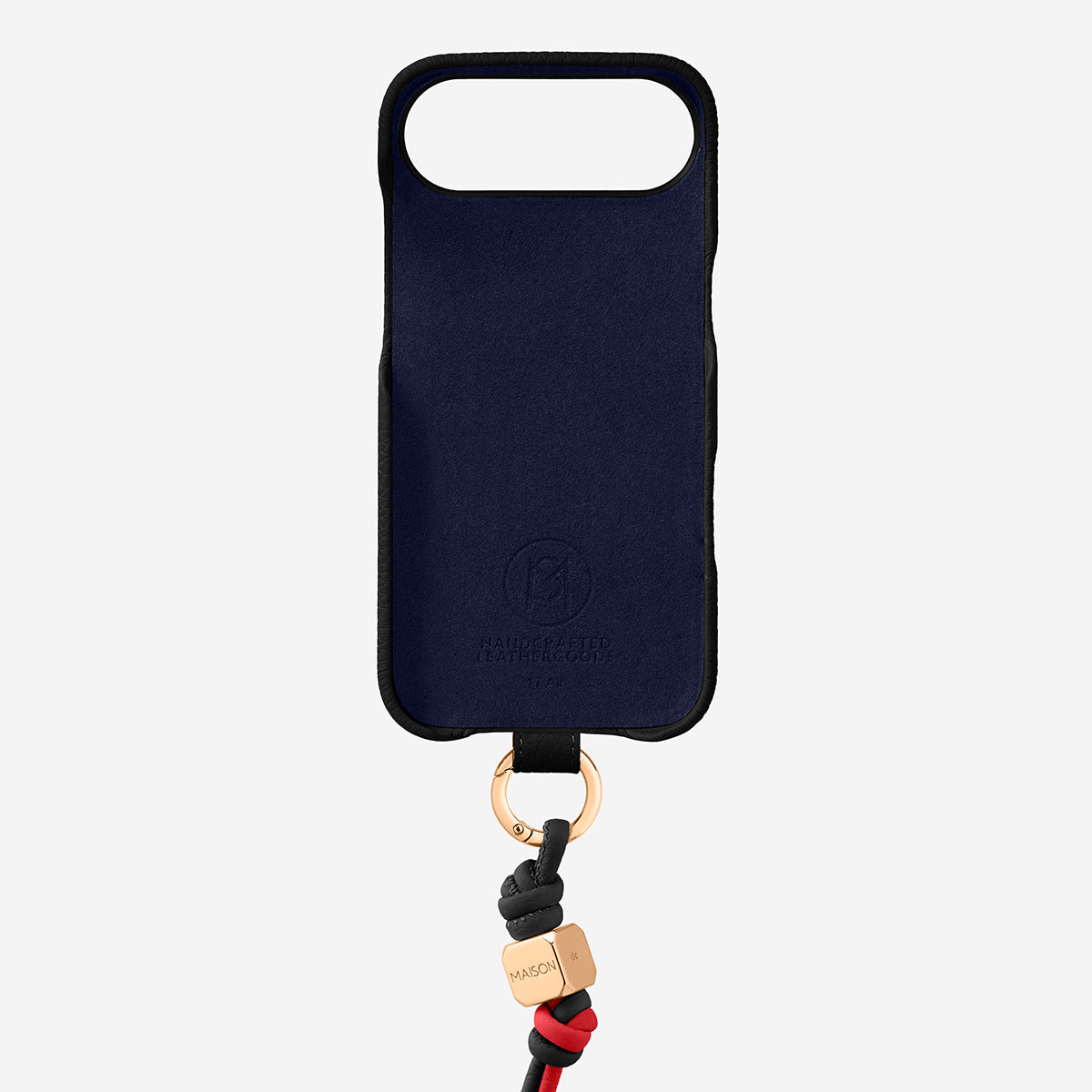 The Wristlet Phone Case iPhone 17 Air - Black Caviar