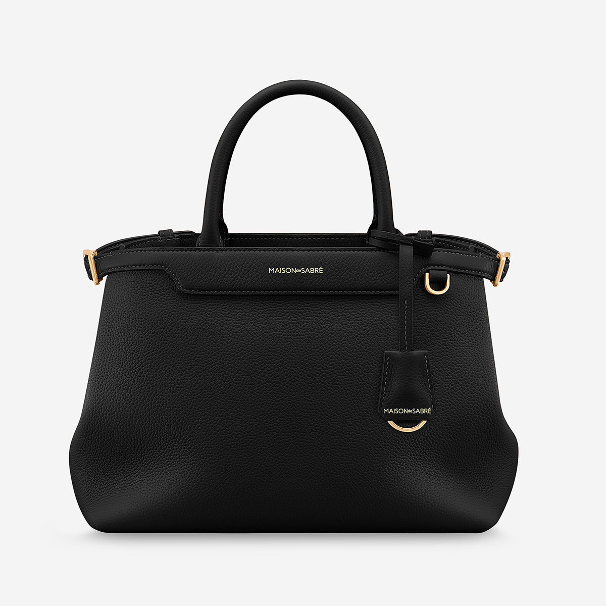 Medium Palais in Black Caviar | MAISON de SABRÉ