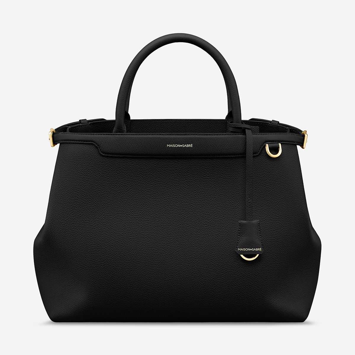 MAISON de SABRÉ ブラック トートバッグ The Large Palais - Black Caviar – MAISON de SABRÉ