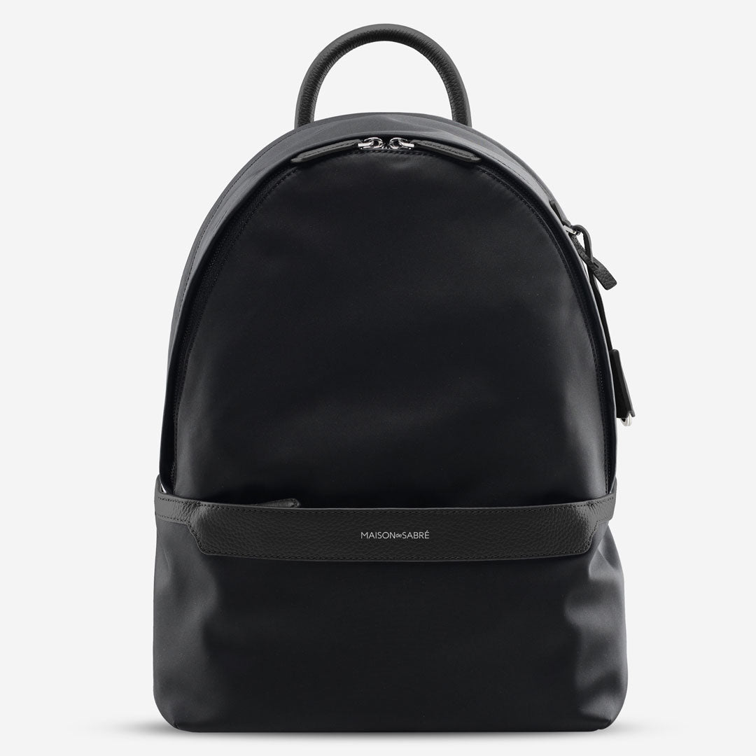 The Resilon™ Nylon Backpack - Black Caviar – MAISON de SABRÉ