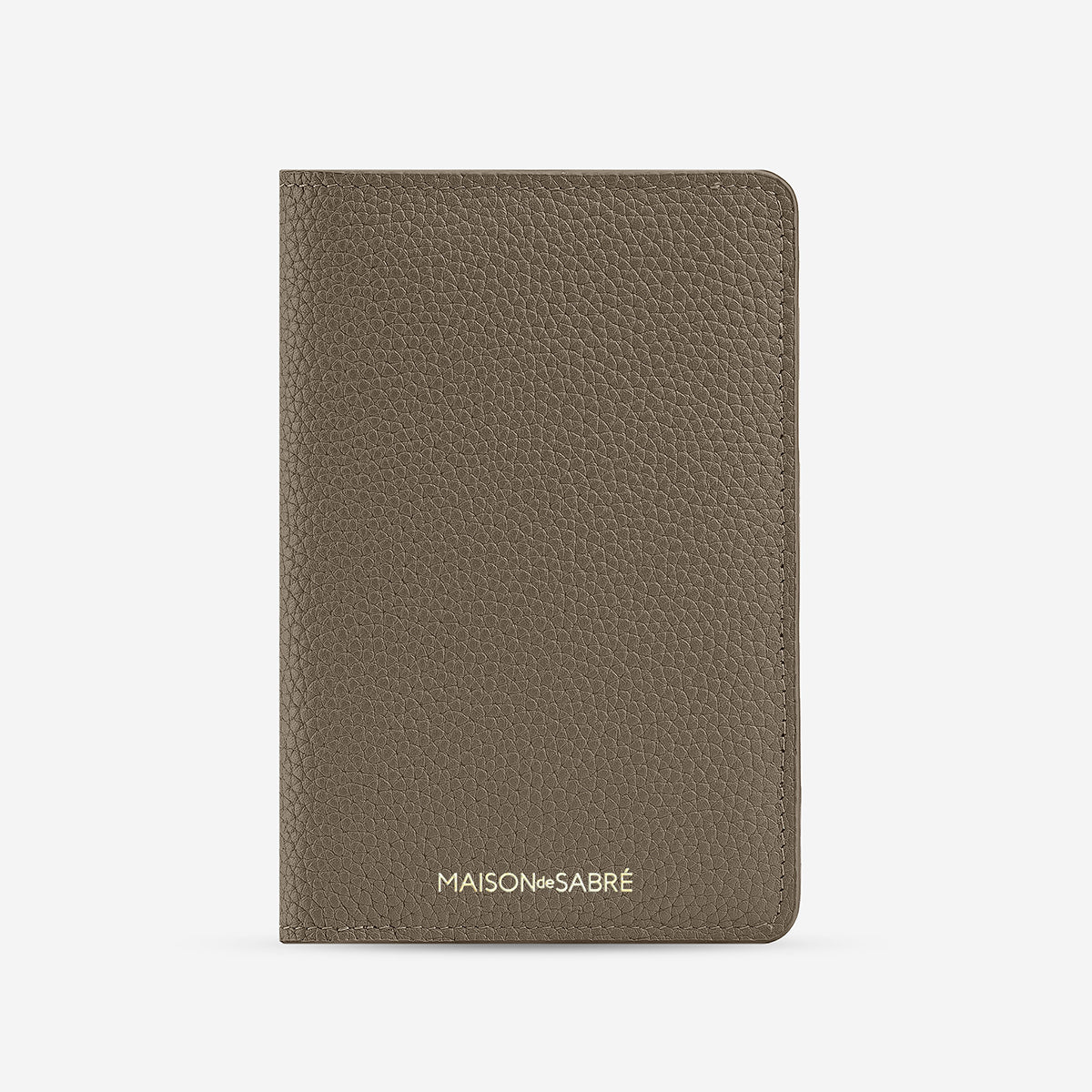 marbb Premium Passport54枚 Passport Holder in Cashmere Matcha | MAISON de SABRÉ