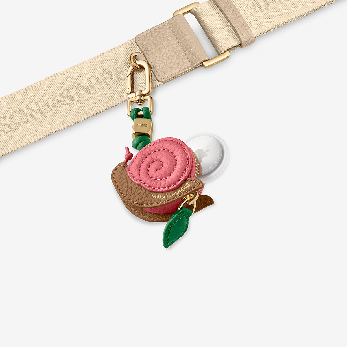 The SABRÉMOJI™ Garden Bug Charm - Snail