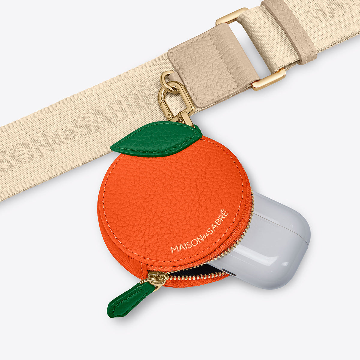 The SABRÉMOJI™ Fruit Coin Purse - Orange