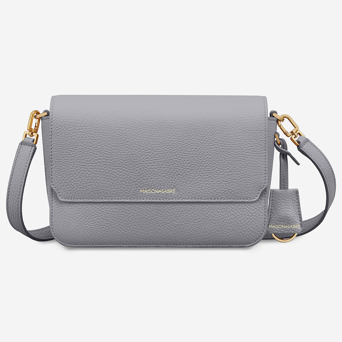 The Medium Flap Bag - Dove Grey – MAISON de SABRÉ