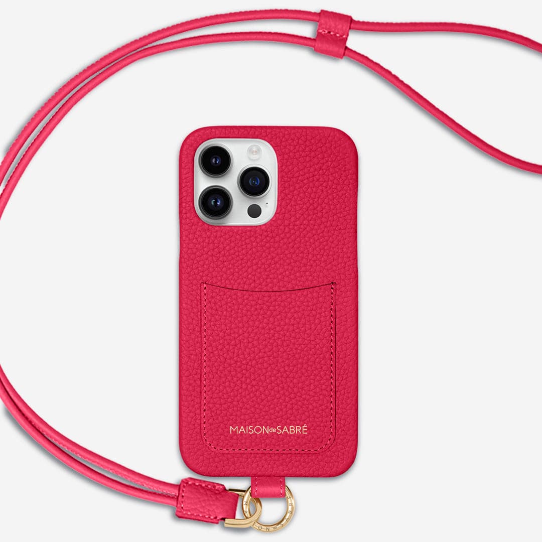 The Sling Phone Case iPhone 14 Pro Max - Shibuya Fuchsia – MAISON