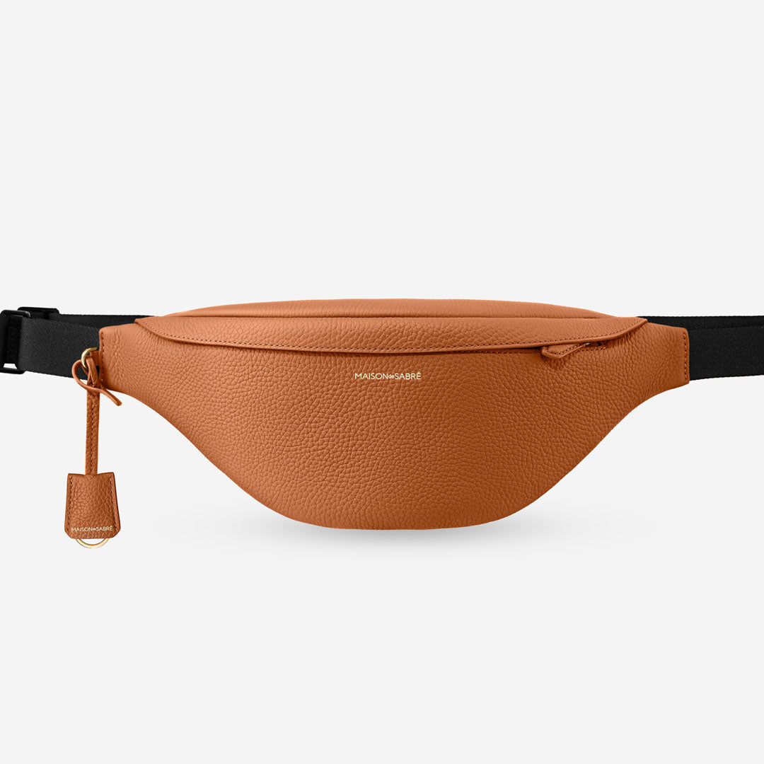 Sling Bag in Pecan Brown | MAISON de SABRÉ