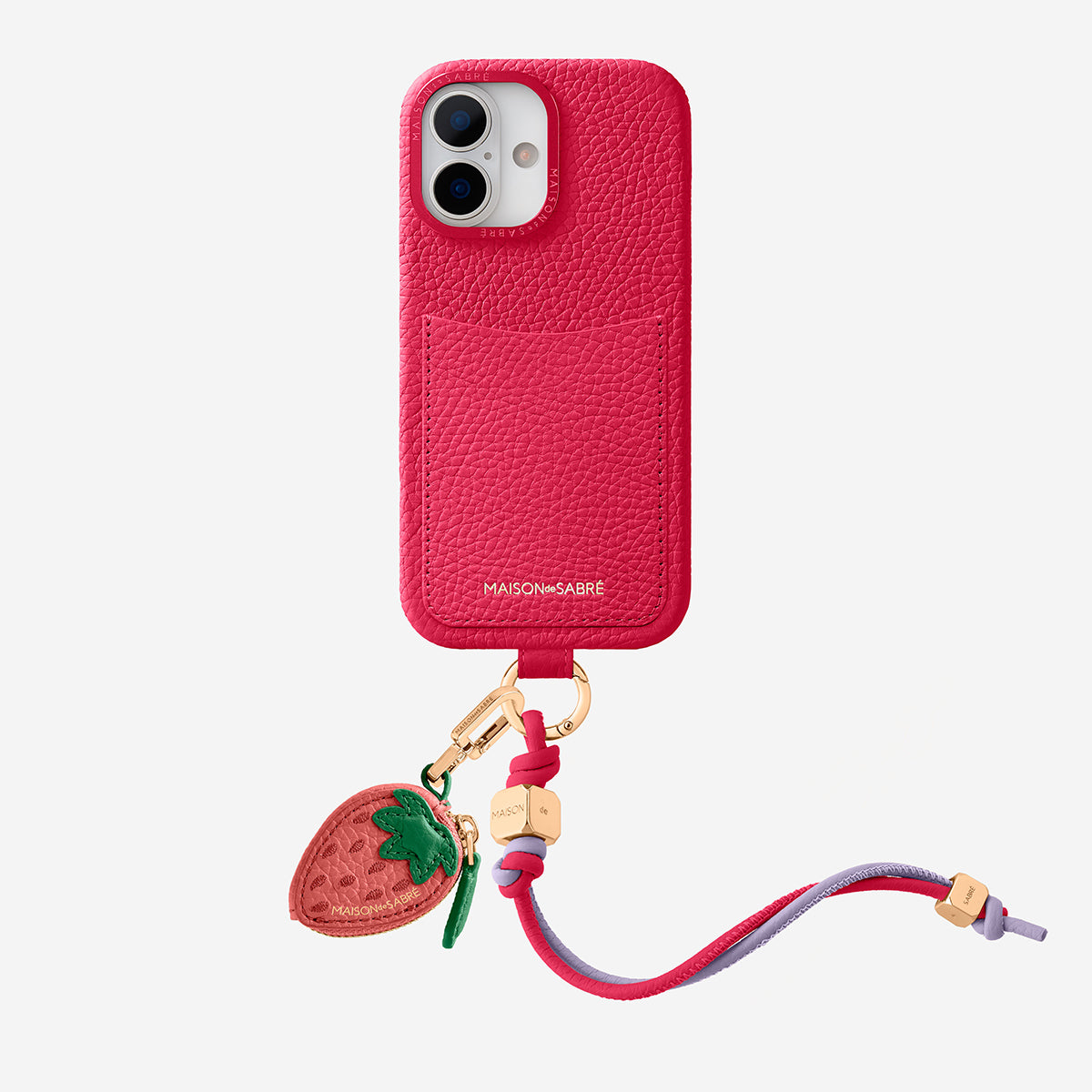 The Wristlet Phone Case iPhone 17 - Shibuya Fuchsia