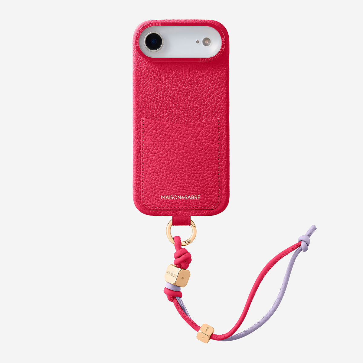 The Wristlet Phone Case iPhone 17 Air - Shibuya Fuchsia – MAISON