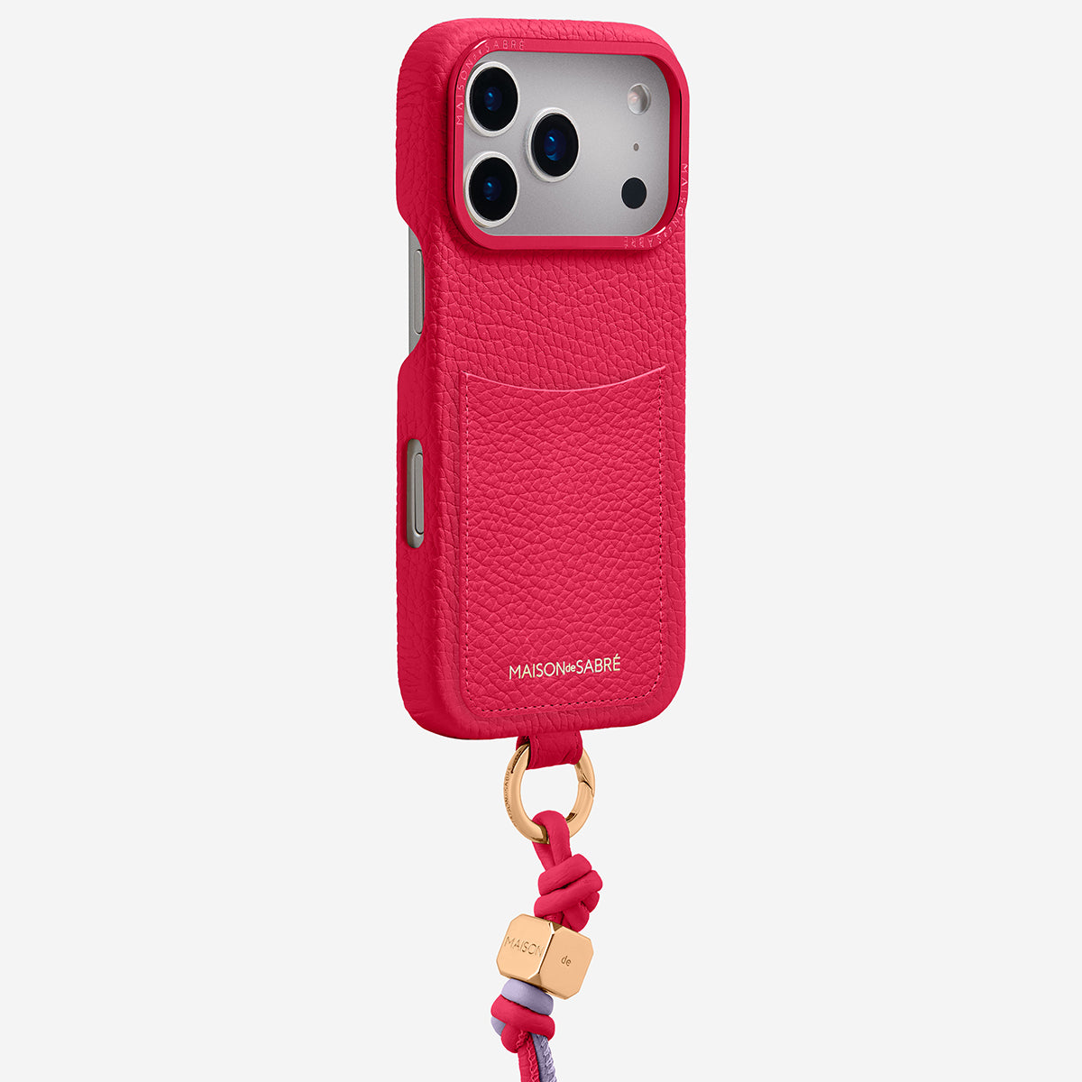 The Wristlet Phone Case iPhone 17 Pro Max - Shibuya Fuchsia