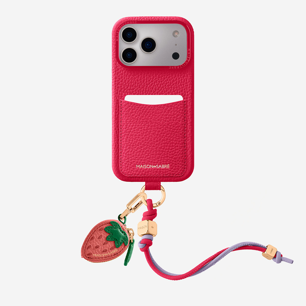 The Wristlet Phone Case iPhone 17 Pro Max - Shibuya Fuchsia