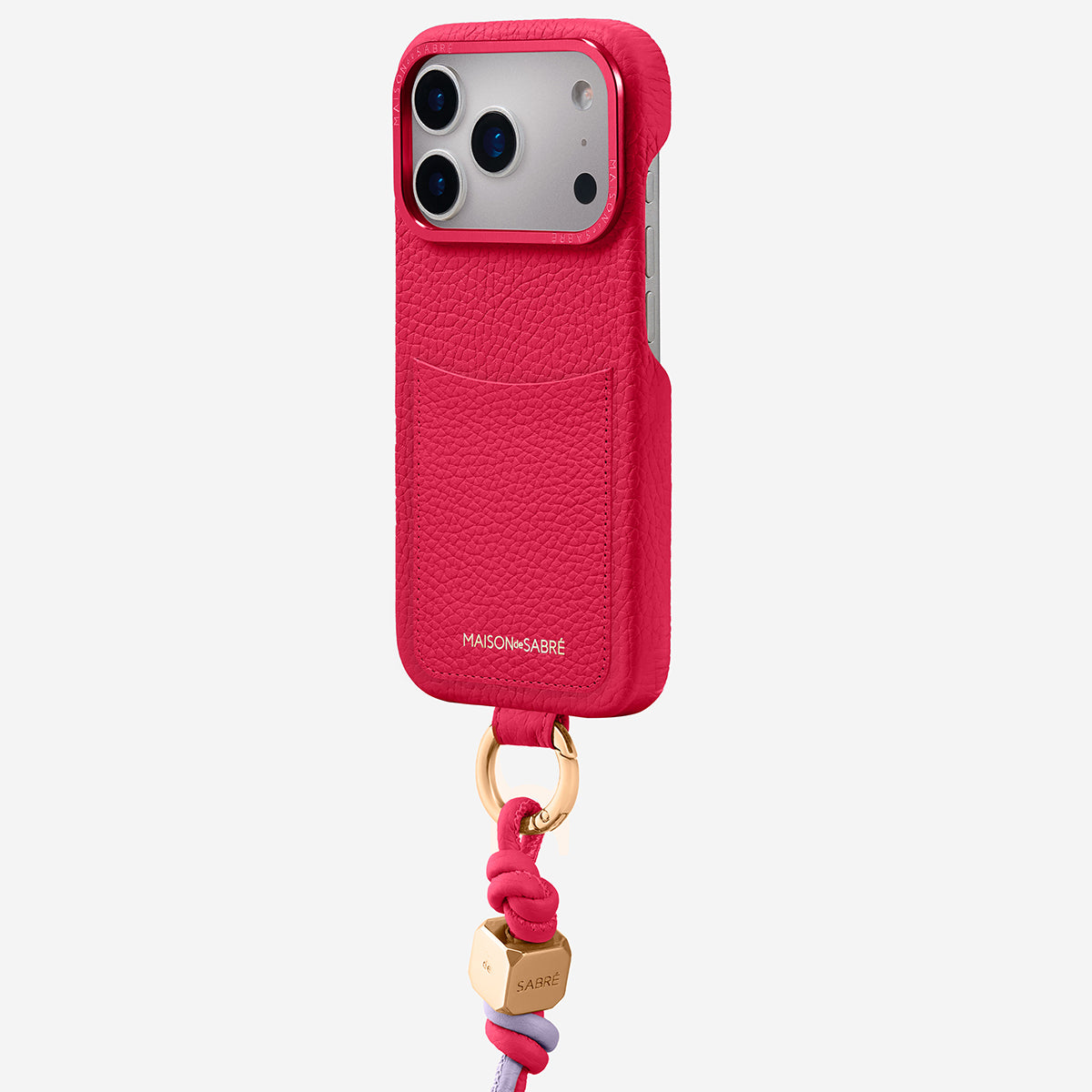 The Wristlet Phone Case iPhone 17 Pro Max - Shibuya Fuchsia