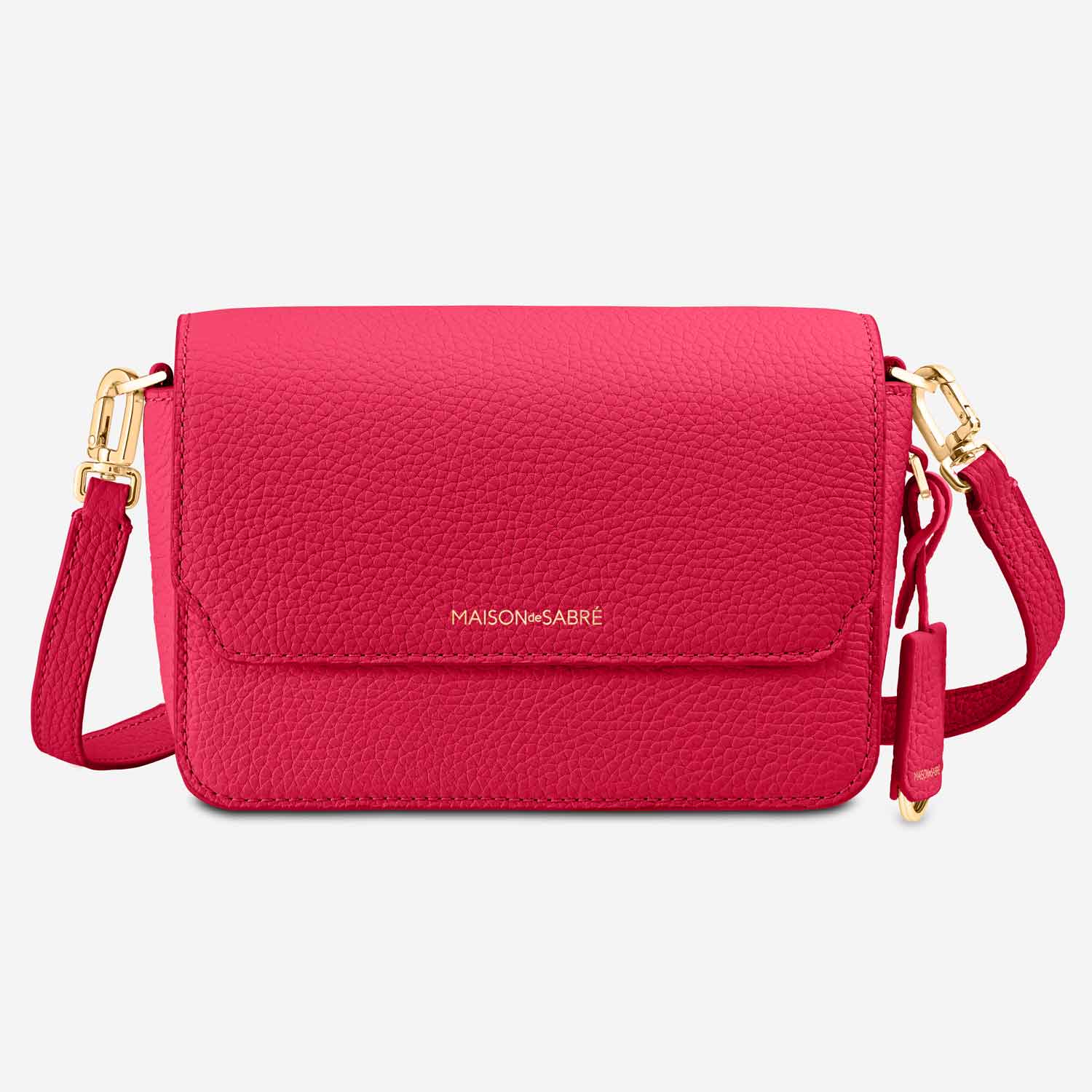 The Mini Flap Bag - Shibuya Fuchsia – MAISON de SABRÉ