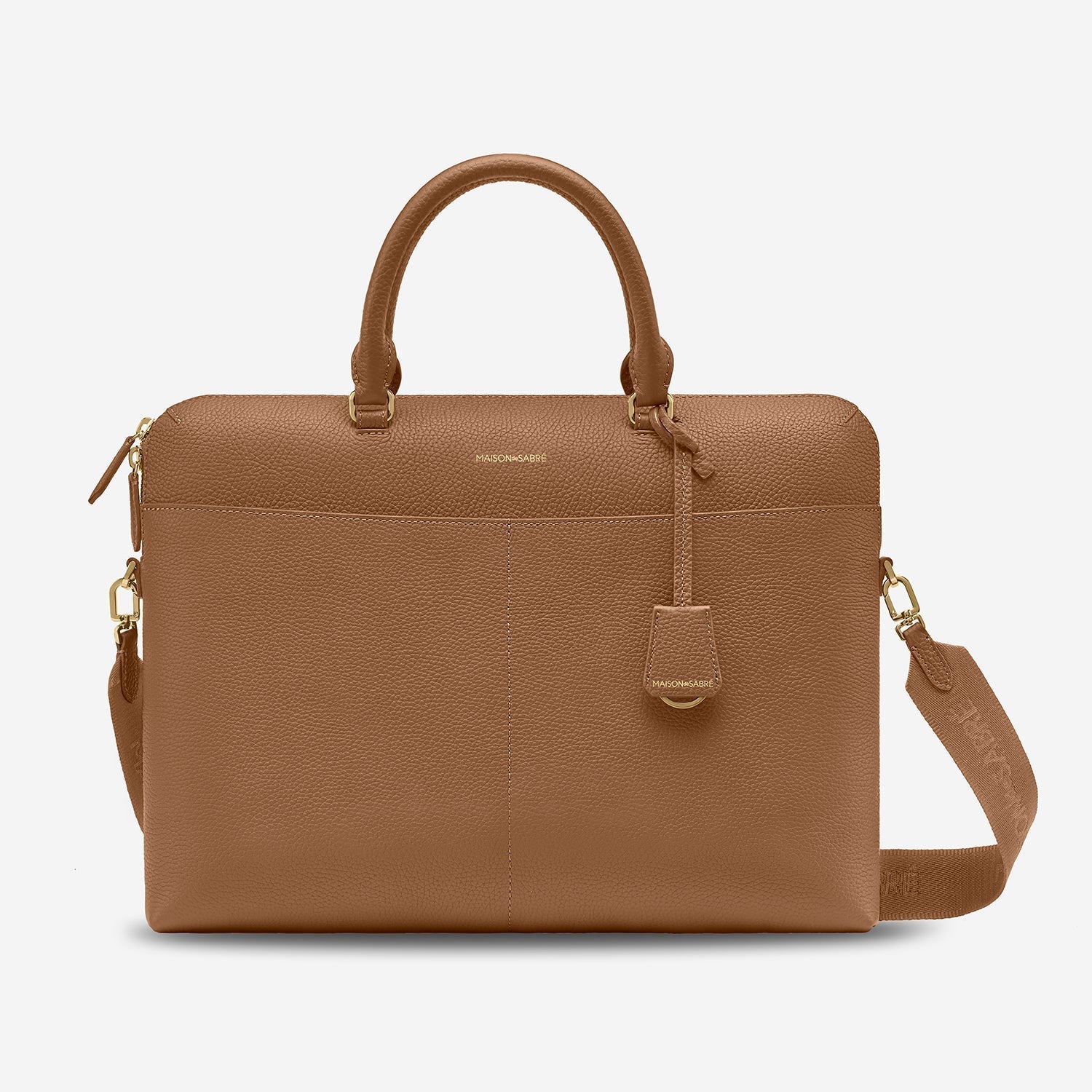 MAISON de SABRÉ ボディバッグ ブラウン The Saddle Bag - Pecan Brown – MAISON de SABRÉ
