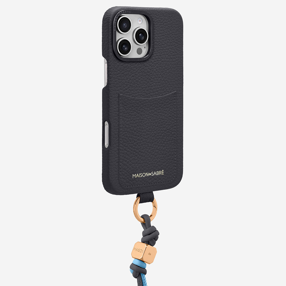 The Wristlet Phone Case iPhone 16 Pro - Graphite Grey