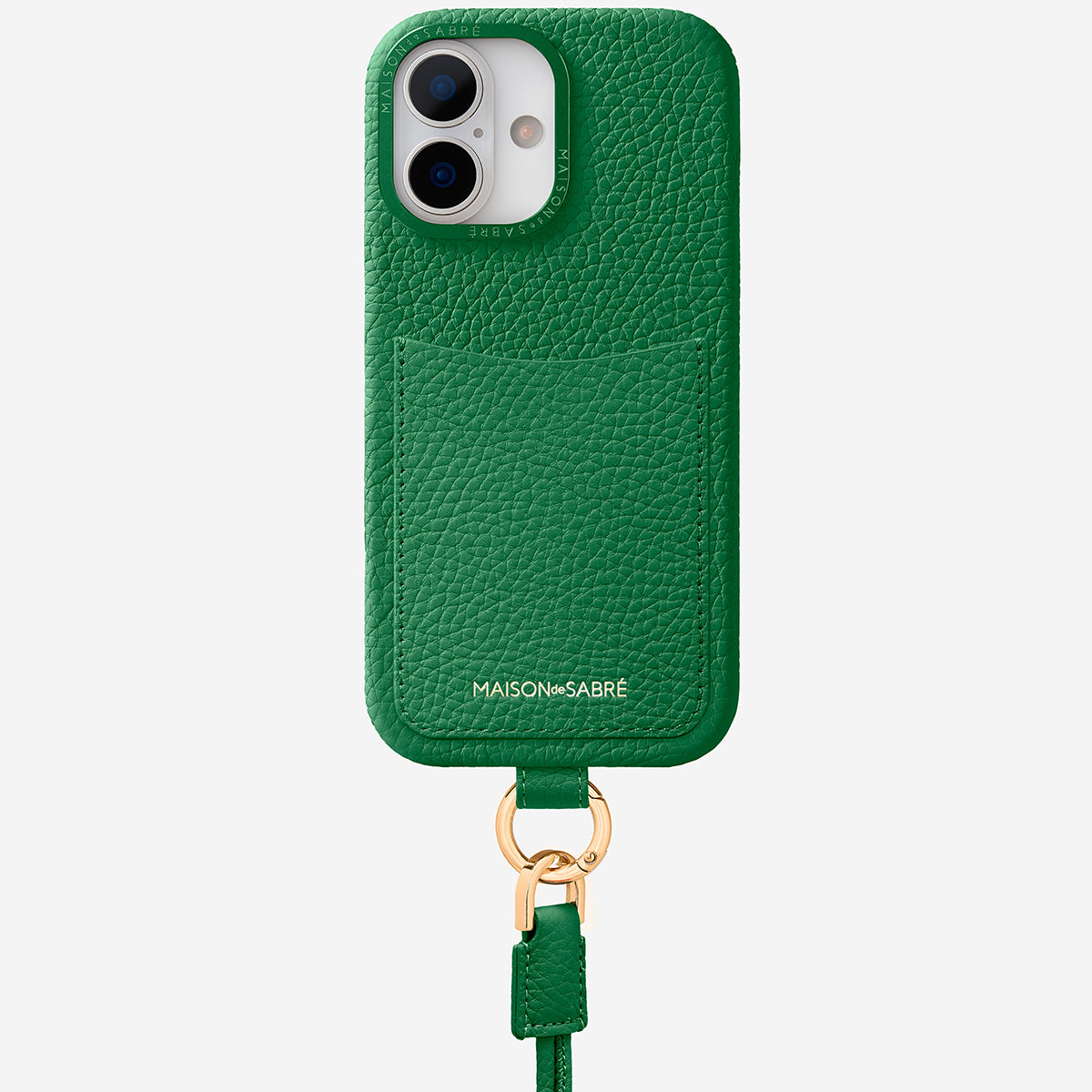 MAISON de SABRÉ iPhone 17用ケース エメラルドグリーン iPhone 17 Case - Emerald Green – MAISON de SABRÉ