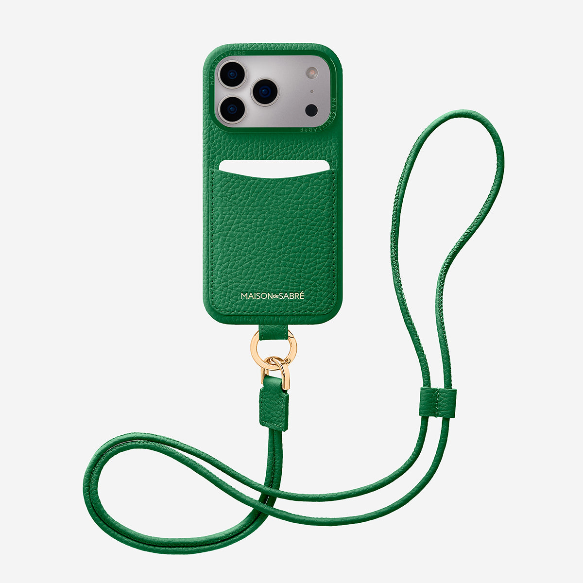 The Sling Phone Case iPhone 17 Pro - Emerald Green