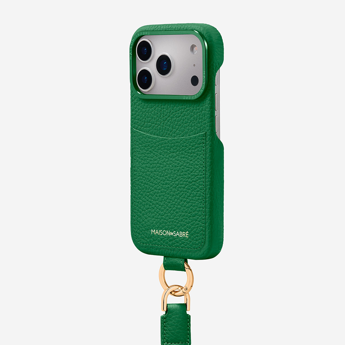 The Sling Phone Case iPhone 17 Pro - Emerald Green