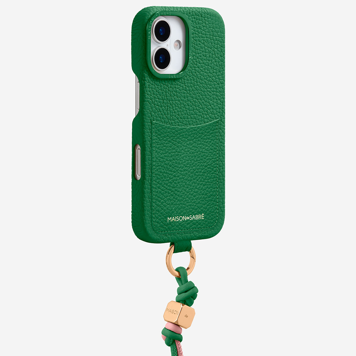 The Wristlet Phone Case iPhone 17 - Emerald Green