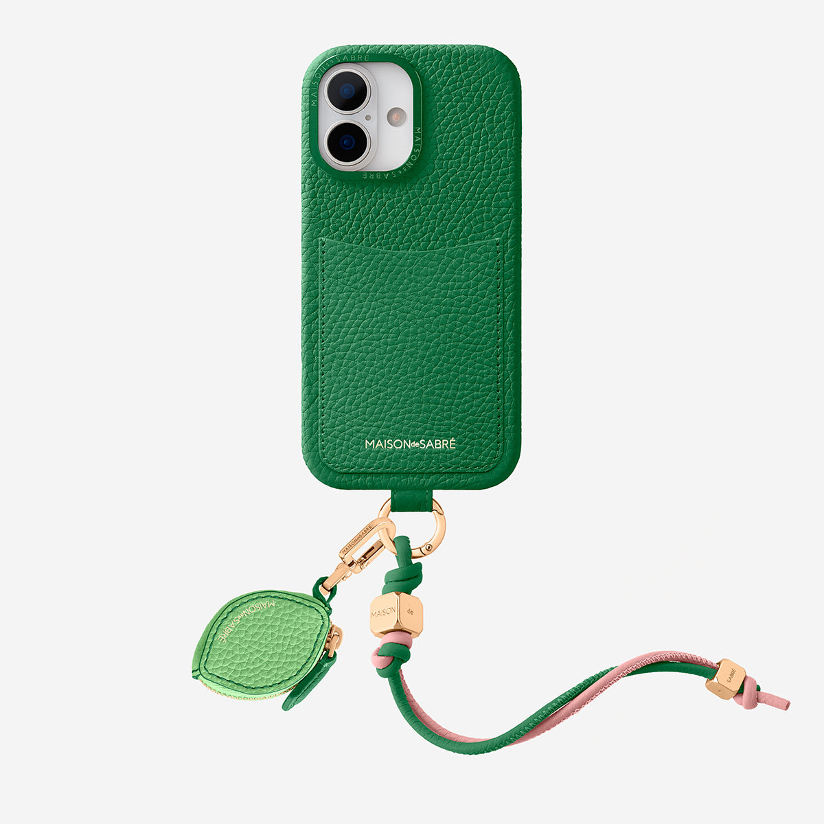 The Wristlet Phone Case iPhone 17 - Emerald Green