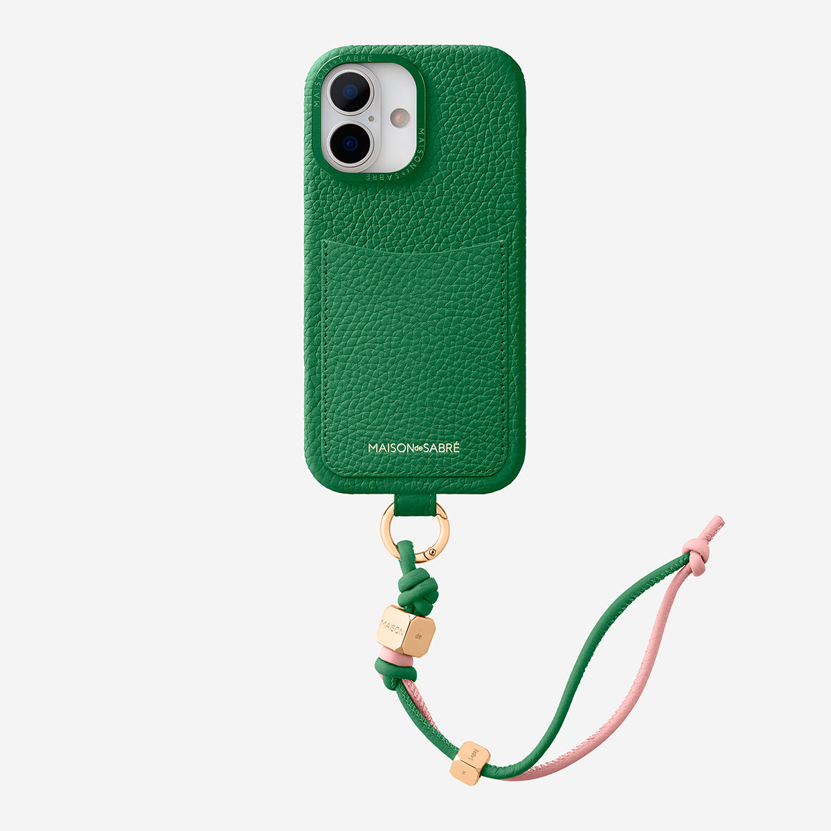 The Wristlet Phone Case iPhone 17 - Emerald Green
