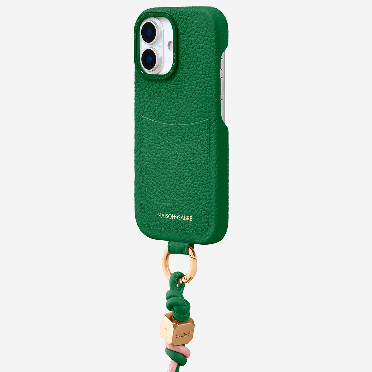 The Wristlet Phone Case iPhone 17 - Emerald Green