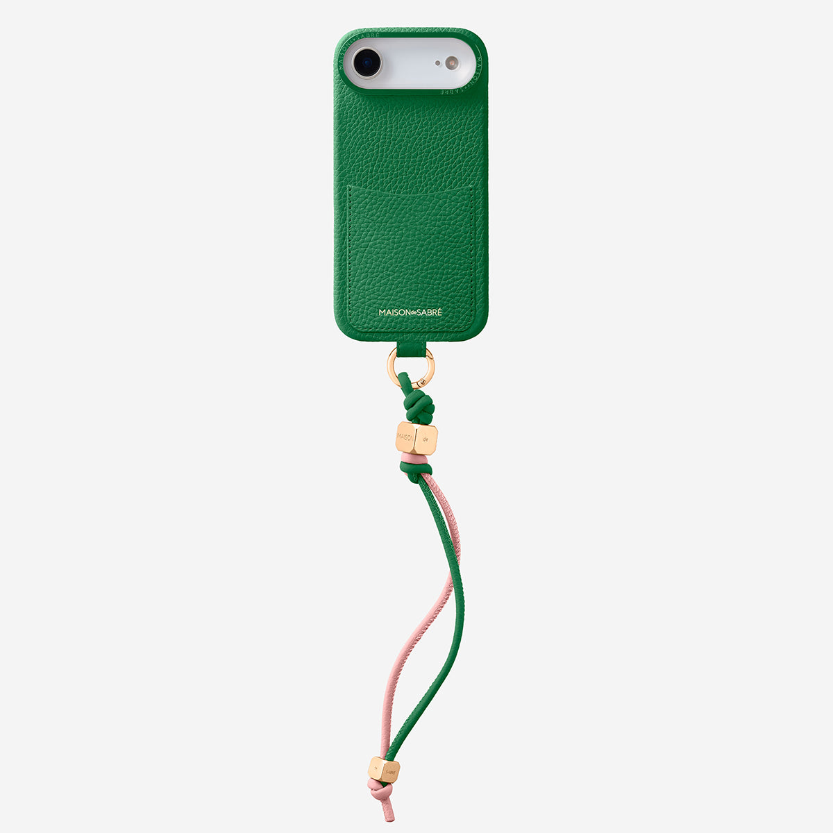The Wristlet Phone Case iPhone 17 Air - Emerald Green