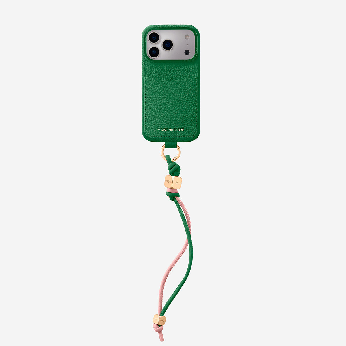The Wristlet Phone Case iPhone 17 Pro - Emerald Green