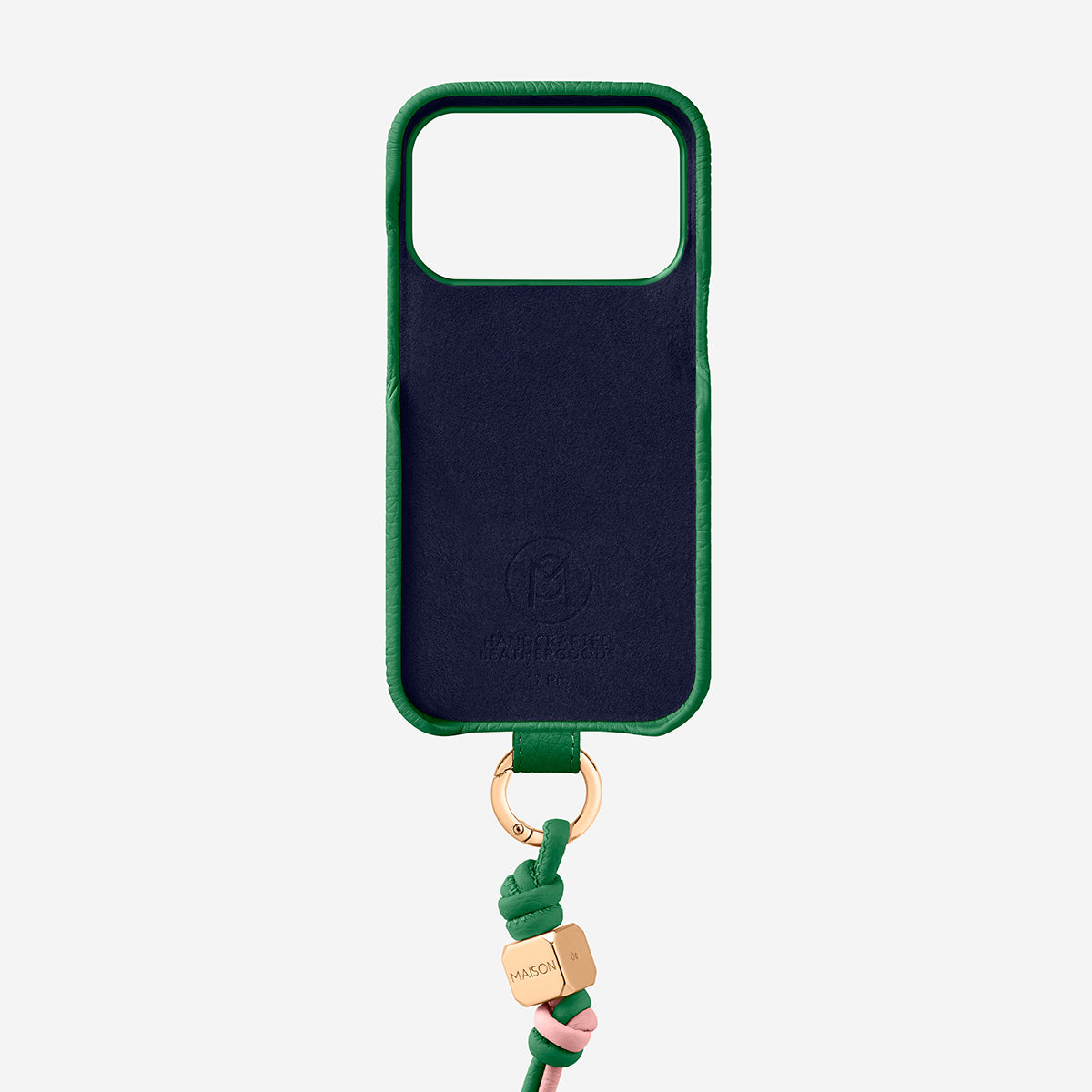 The Wristlet Phone Case iPhone 17 Pro - Emerald Green