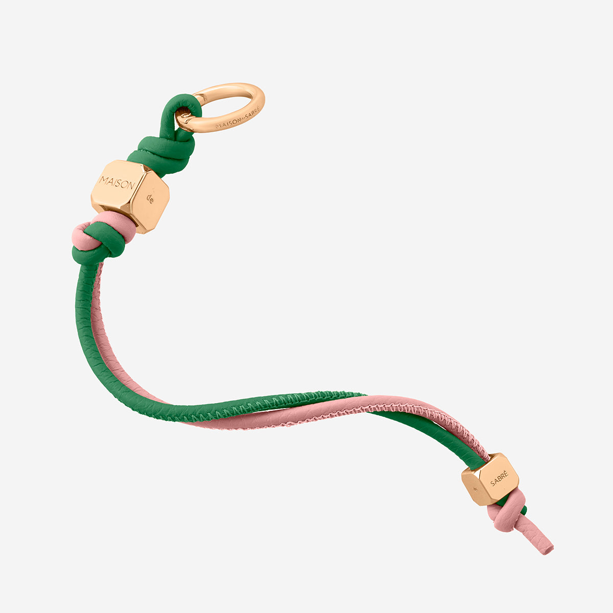 The Wristlet Charm - Emerald Lily – MAISON de SABRÉ