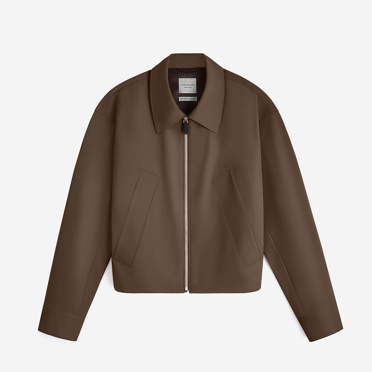 The Travel Uniform Jacket - Mocha – MAISON de SABRÉ