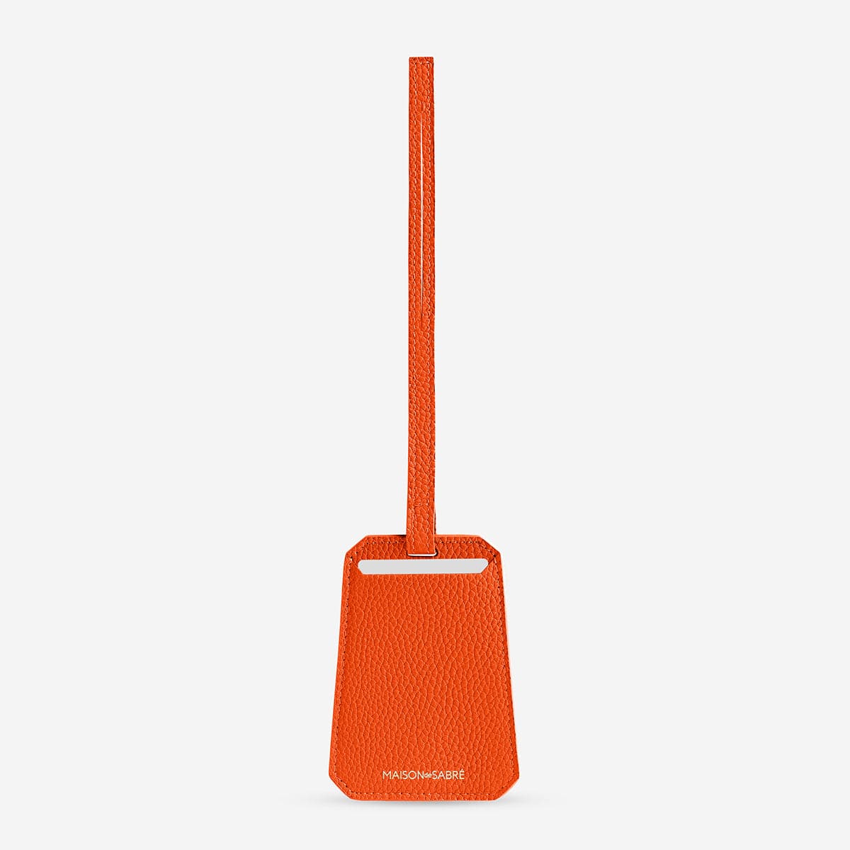 The Luggage Tag - Manhattan Orange – MAISON de SABRÉ