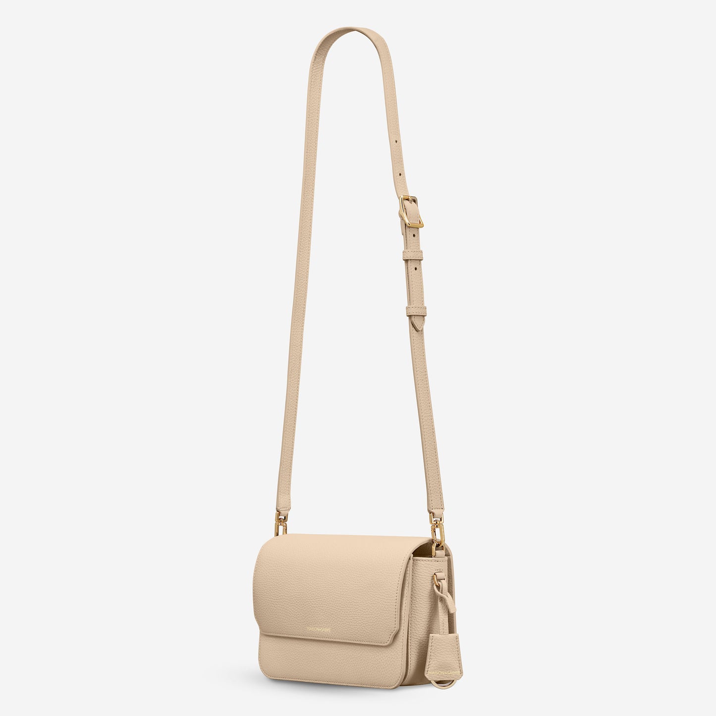 The Medium Flap Bag - Saharan Nude