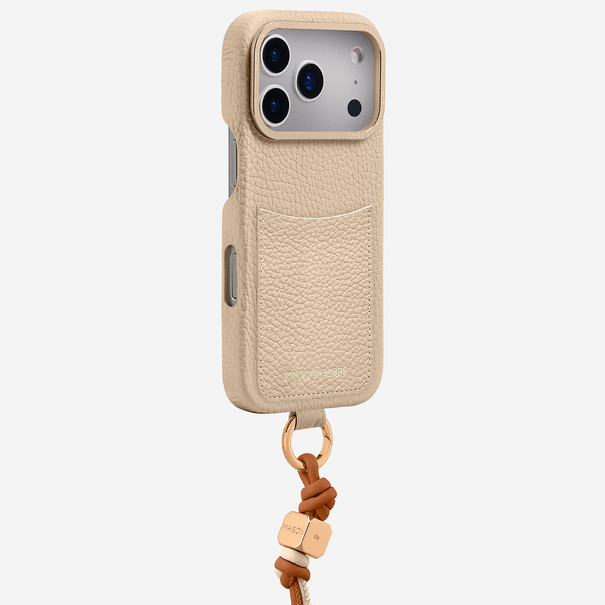 The Wristlet Phone Case iPhone 17 Pro Max - Saharan Nude