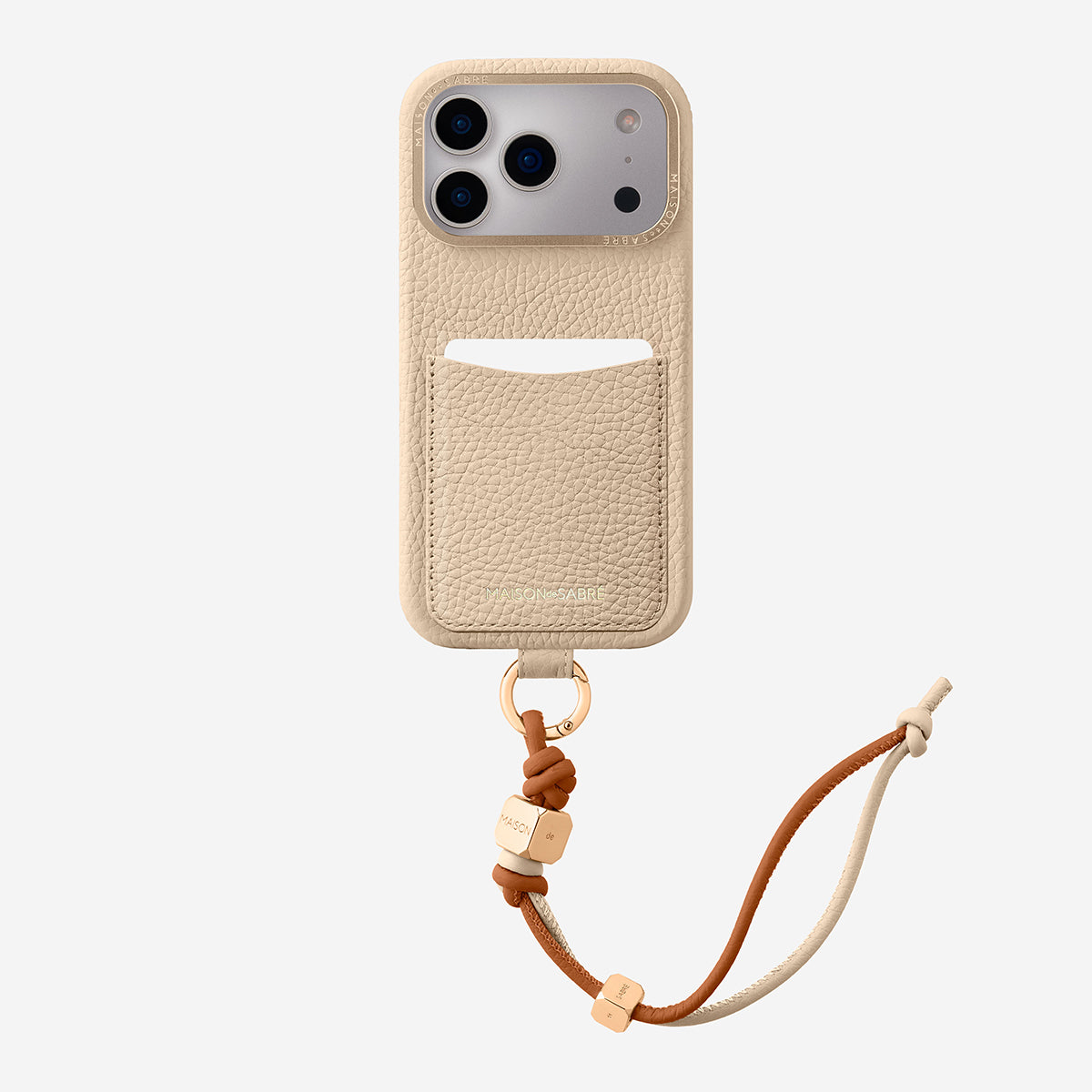 The Wristlet Phone Case iPhone 17 Pro Max - Saharan Nude
