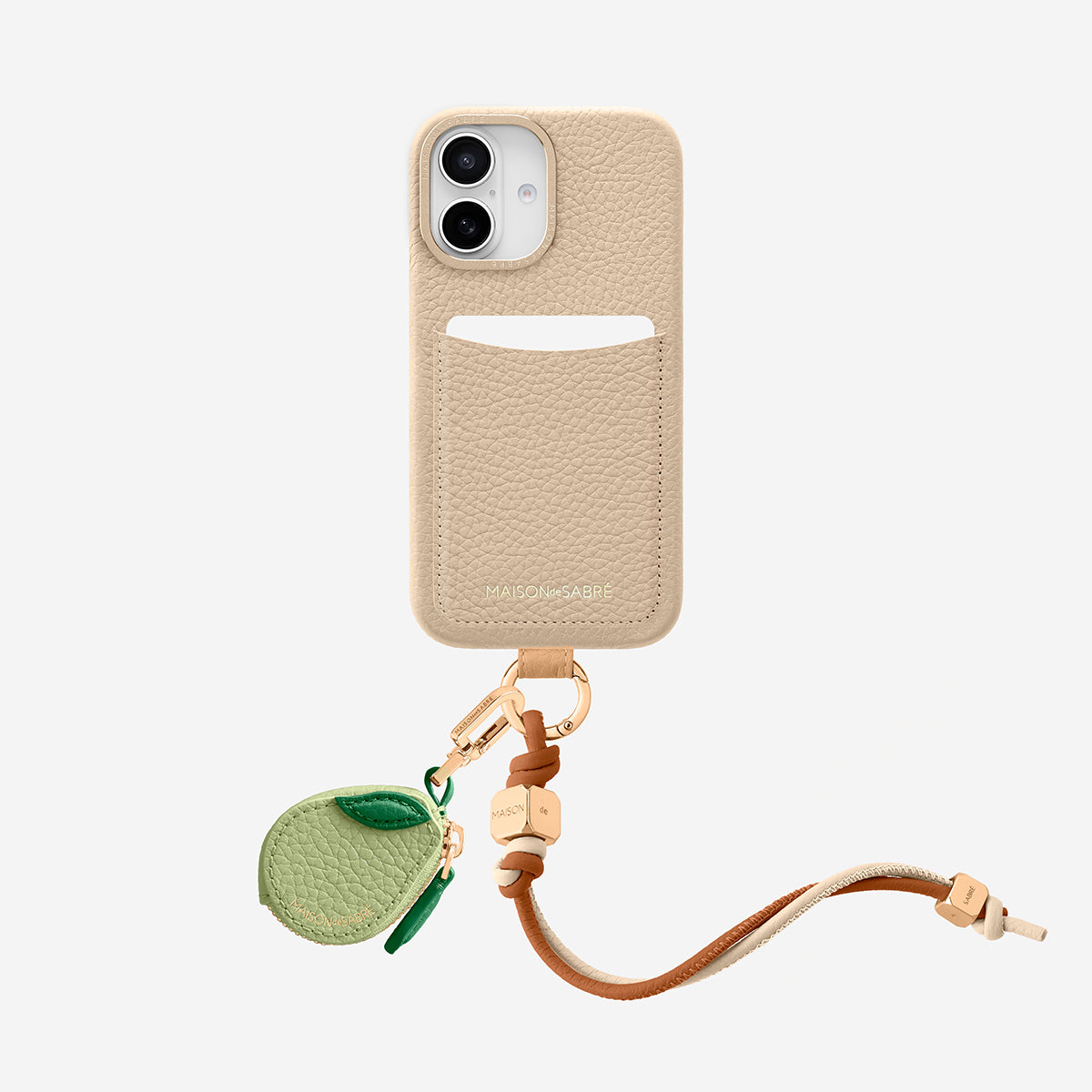 The Wristlet Phone Case iPhone 16 - Saharan Nude