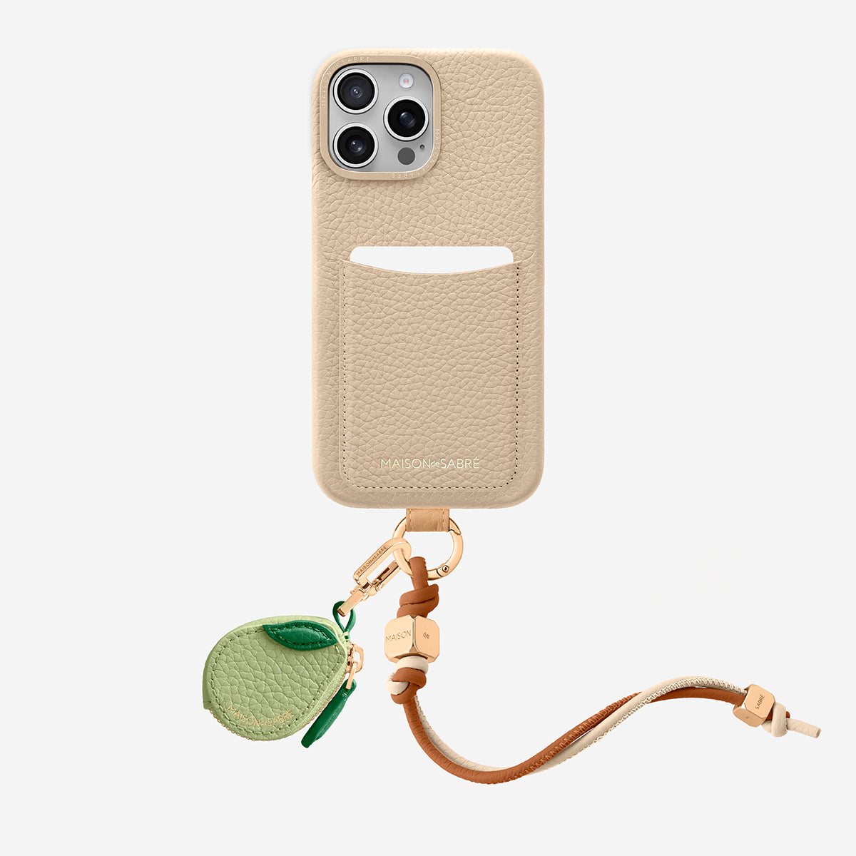 The Wristlet Phone Case iPhone 16 Pro Max - Saharan Nude