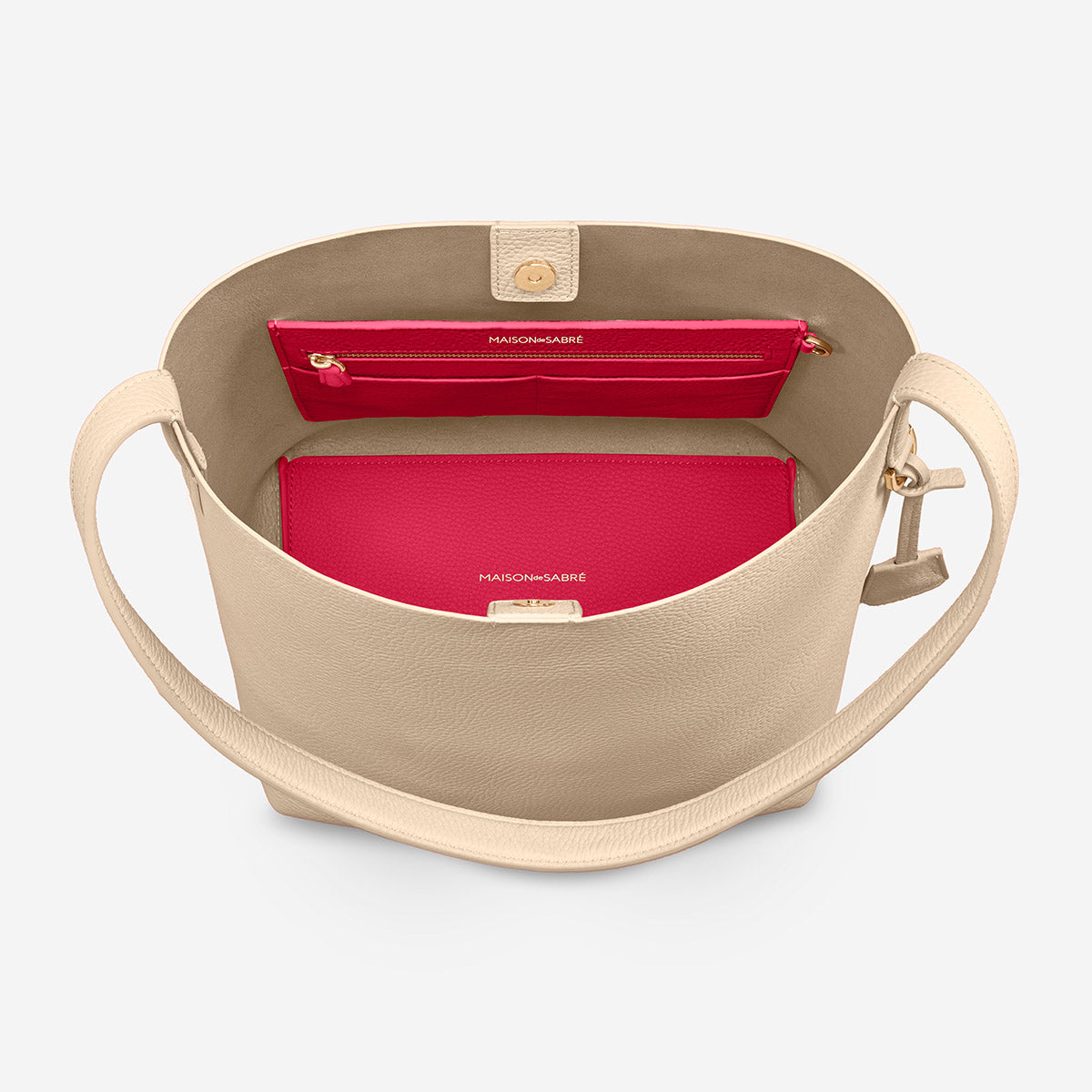 The Bucket Soft Tote - Saharan Fuchsia