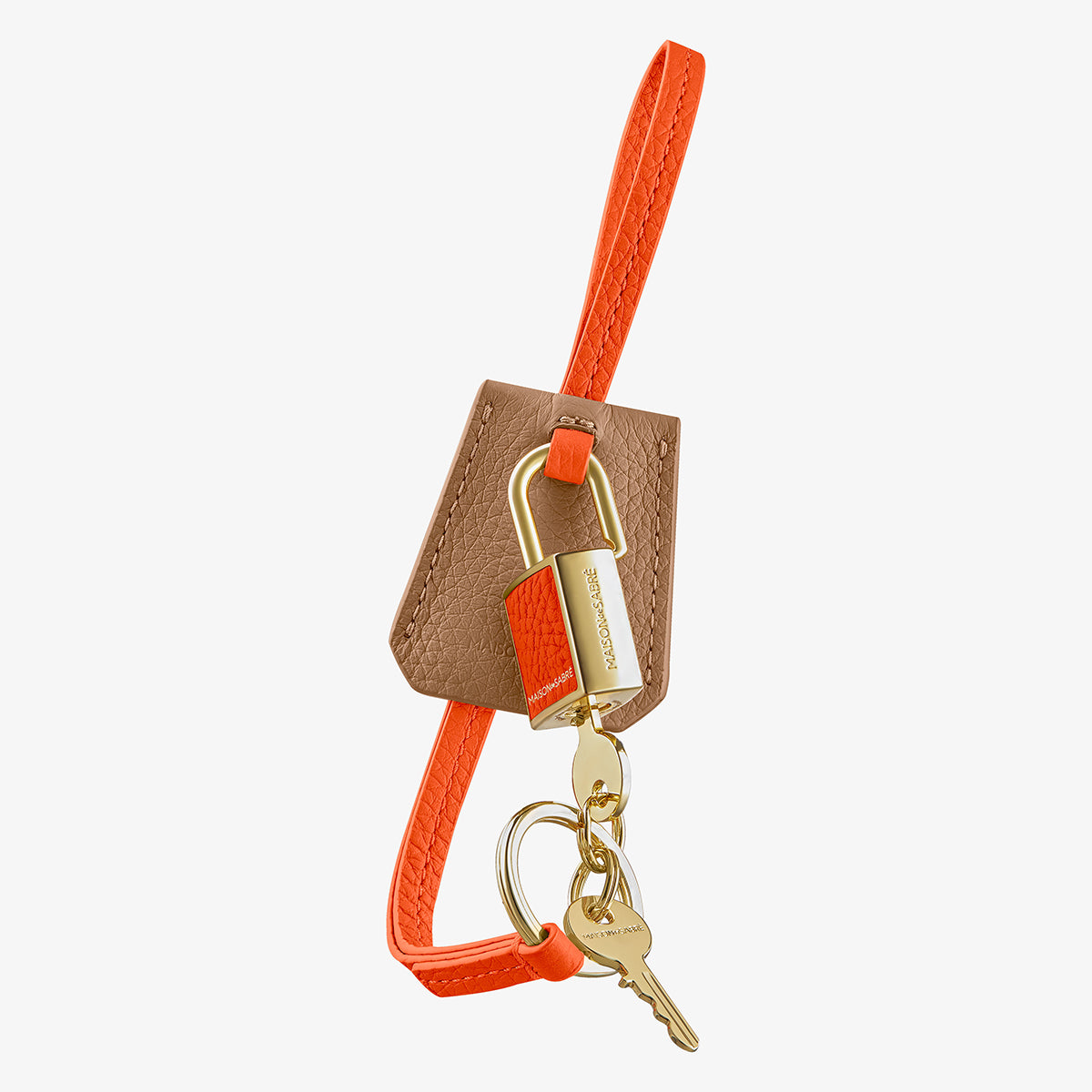 The SABRÉMOJI™ Padlock Charm - Manhattan Sandstone