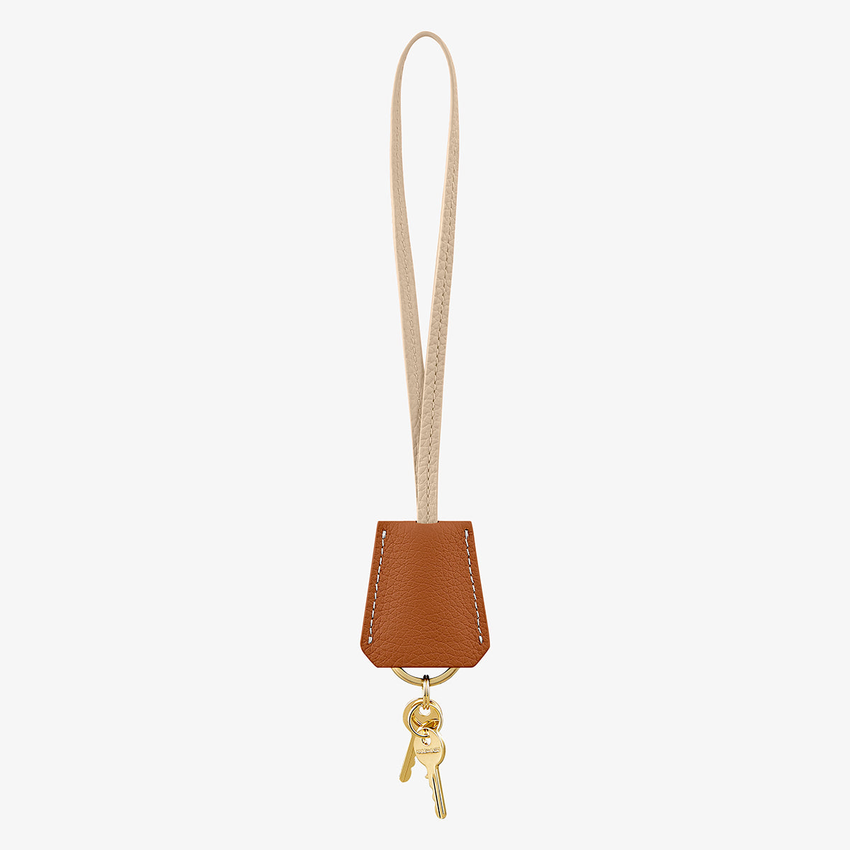 The SABRÉMOJI™ Padlock Charm - Pecan Nude
