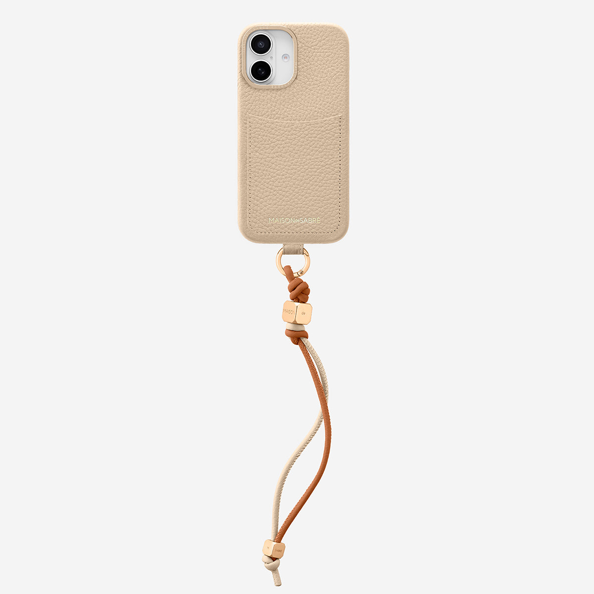 The Wristlet Phone Case iPhone 16 - Saharan Nude