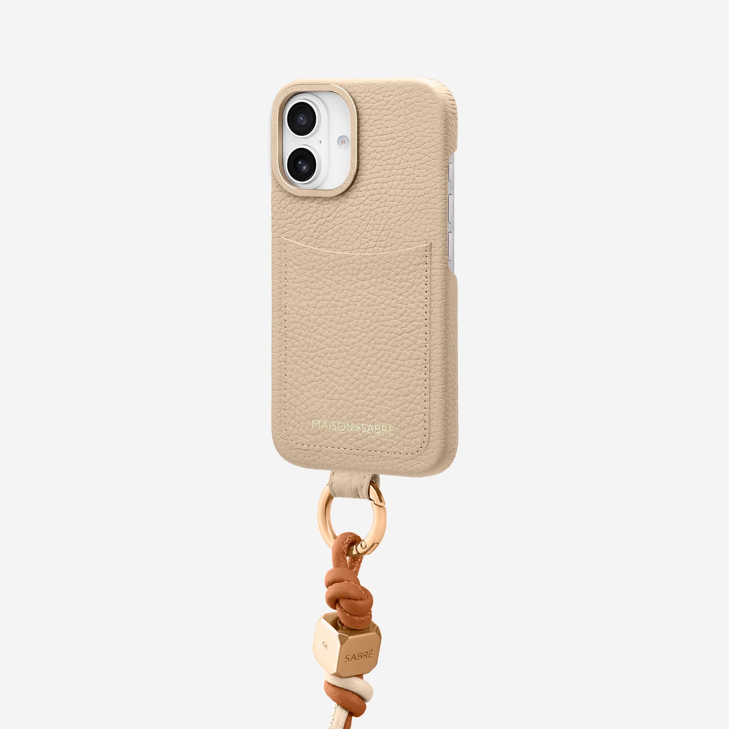 The Wristlet Phone Case iPhone 16 - Saharan Nude