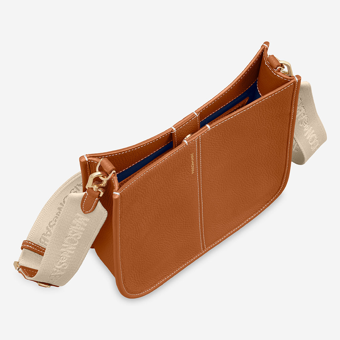 The Saddle Bag - Pecan Brown