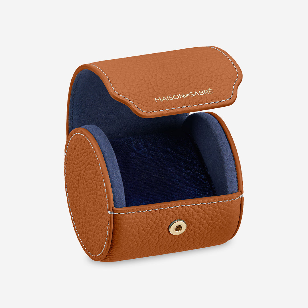 The Watch Roll - Pecan Brown