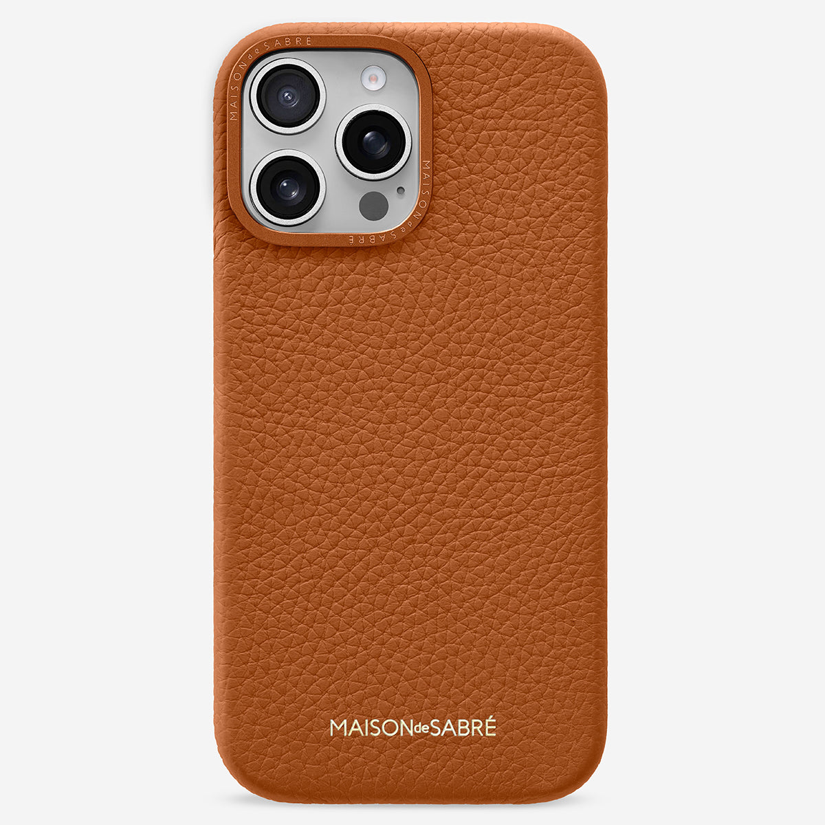 Maison de Sabré スマホケース iPhone16 pro max iPhone 16 Pro Max Case - Pecan Brown – MAISON de SABRÉ